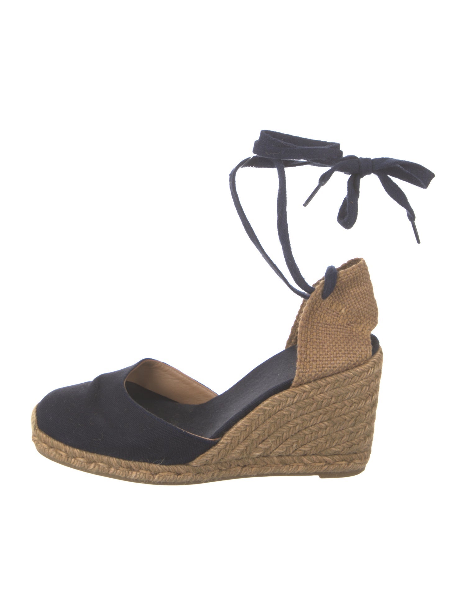 Castañer Canvas Colorblock Pattern Espadrilles