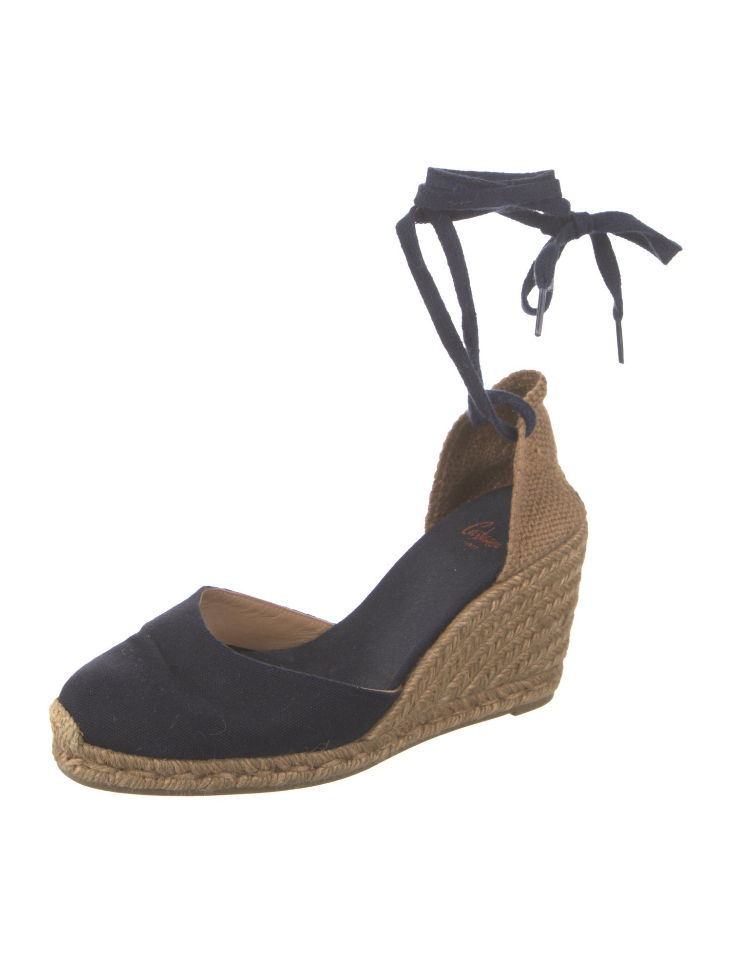 Castañer Canvas Colorblock Pattern Espadrilles