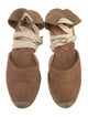 Castañer Canvas Braided Accents D'Orsay Pumps