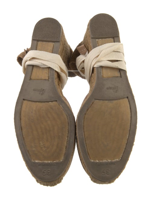 Castañer Canvas Braided Accents D'Orsay Pumps