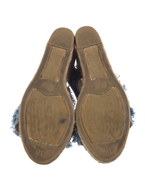 Castañer Denim Animal Print Espadrilles