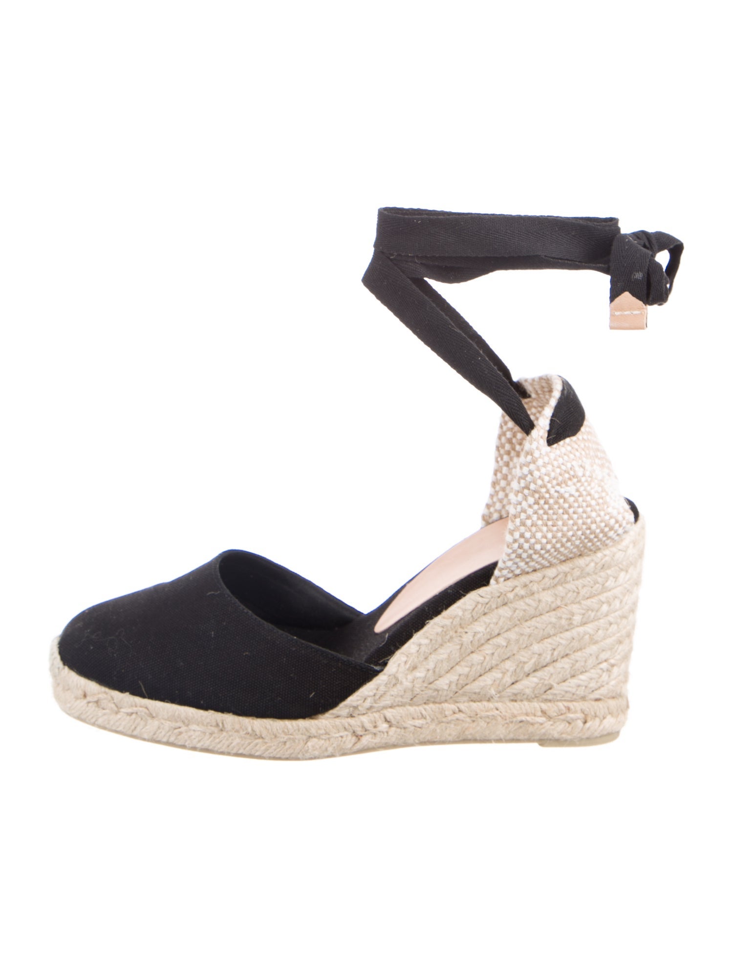Castañer Canvas Colorblock Pattern Espadrilles