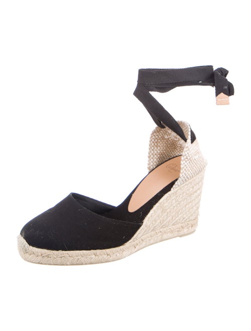 Castañer Canvas Colorblock Pattern Espadrilles