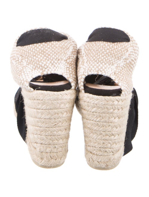 Castañer Canvas Colorblock Pattern Espadrilles