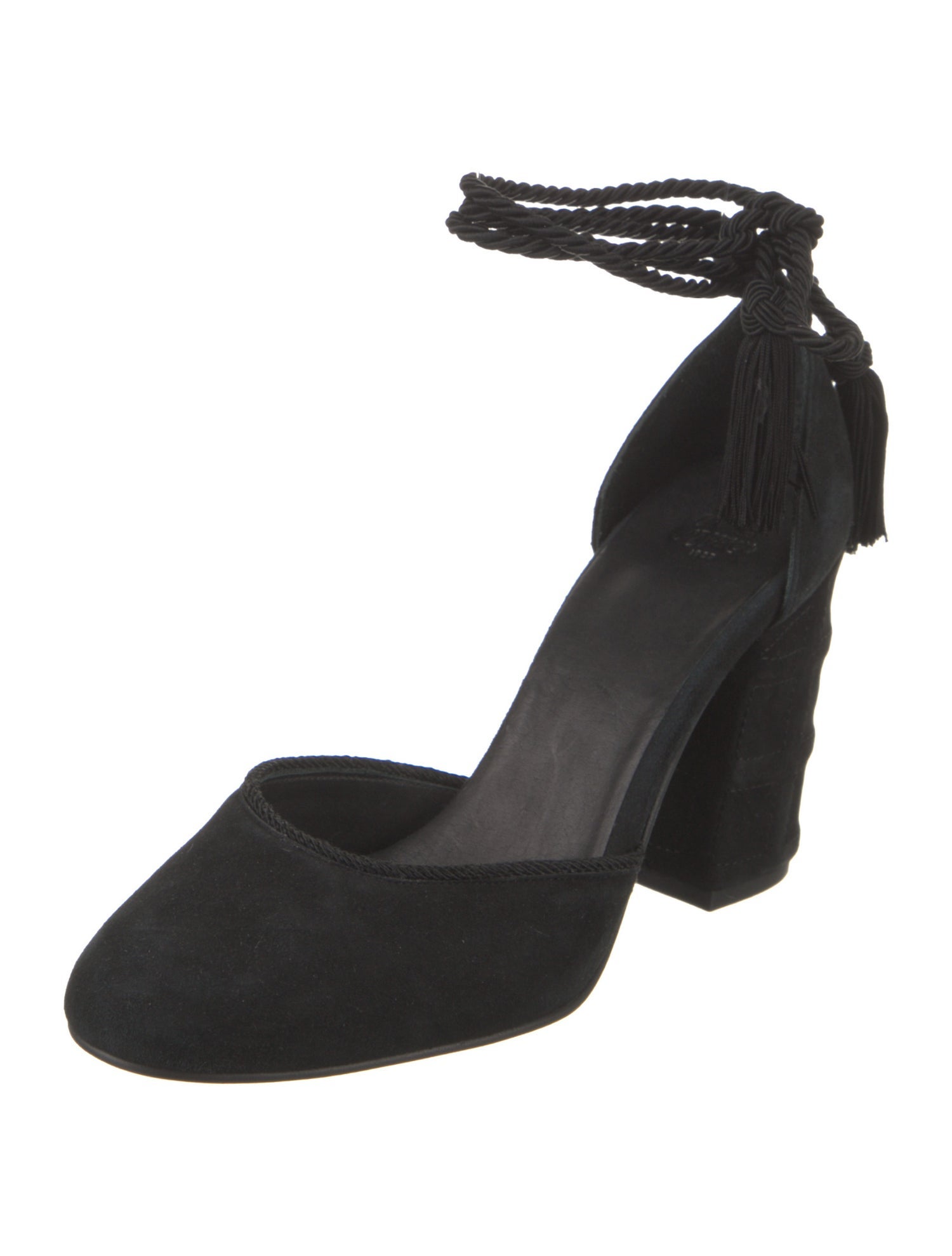 Castañer Suede D'Orsay Pumps