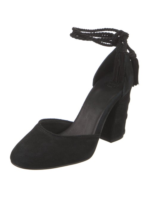 Castañer Suede D'Orsay Pumps