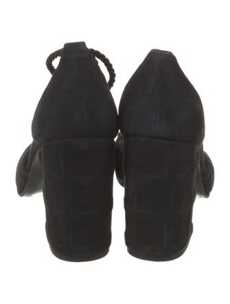 Castañer Suede D'Orsay Pumps