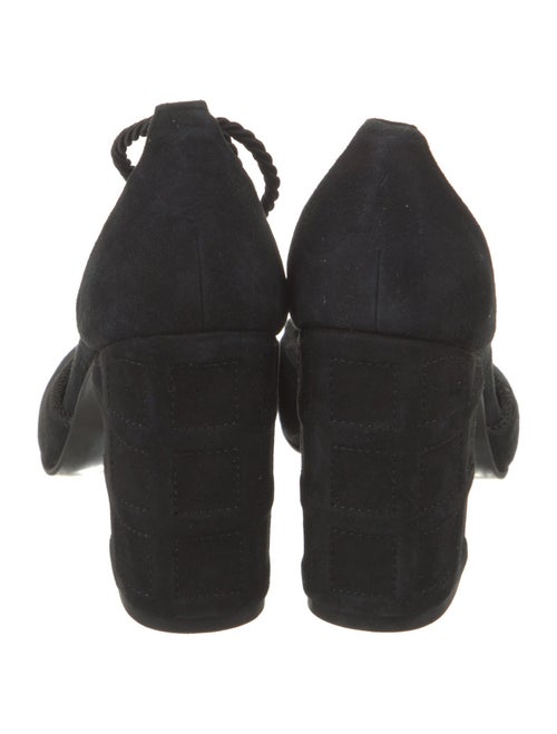 Castañer Suede D'Orsay Pumps