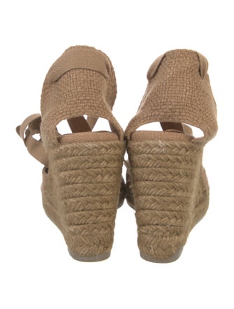 Castañer Canvas Printed D'Orsay Pumps