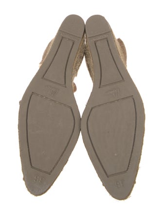 Castañer Canvas Printed D'Orsay Pumps