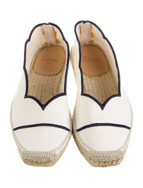 Castañer Canvas Colorblock Pattern Espadrilles