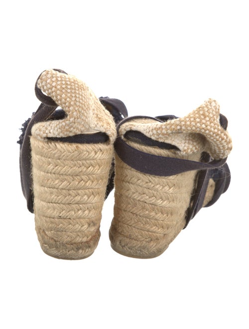 Castañer Canvas Animal Print D'Orsay Pumps