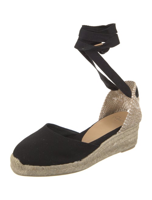 Castañer Canvas Colorblock Pattern Espadrilles