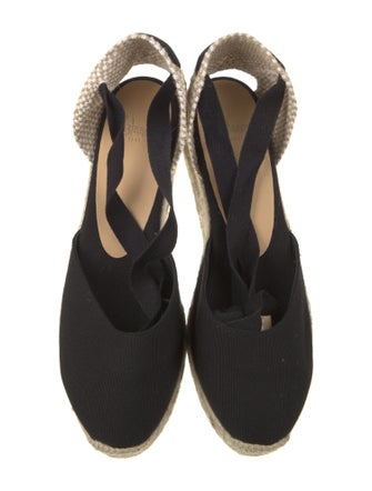 Castañer Canvas Colorblock Pattern Espadrilles