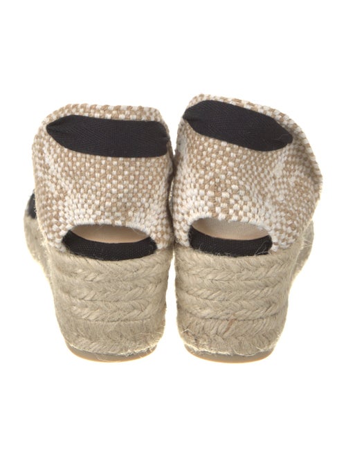 Castañer Canvas Colorblock Pattern Espadrilles