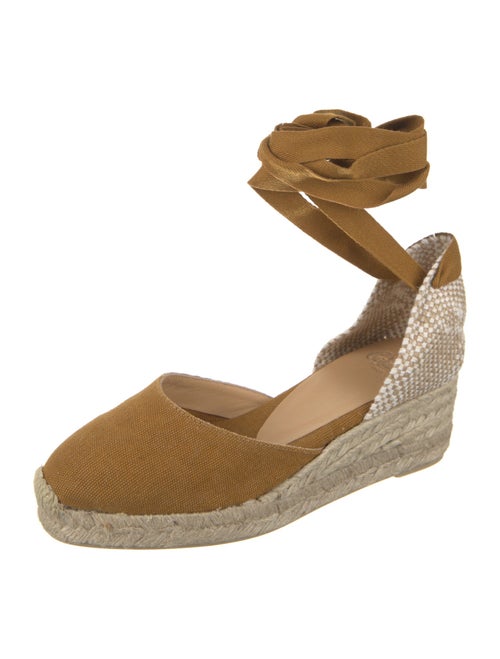 Castañer Canvas Colorblock Pattern Espadrilles