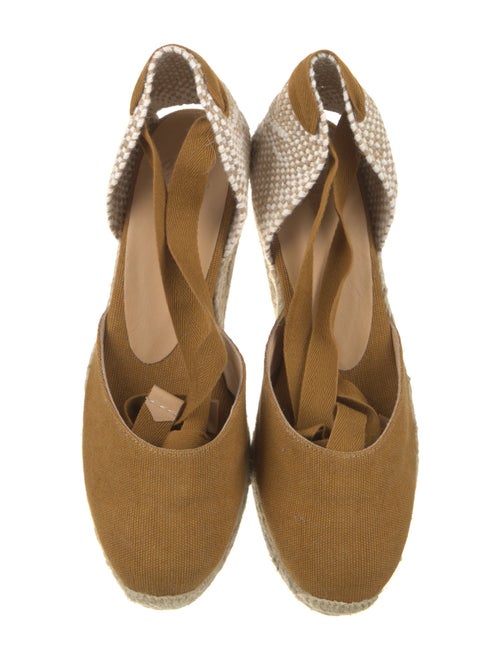 Castañer Canvas Colorblock Pattern Espadrilles