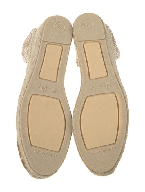 Castañer Canvas Colorblock Pattern Espadrilles