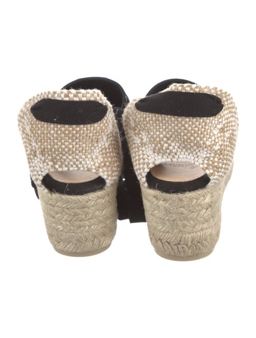 Castañer Canvas Animal Print D'Orsay Flats