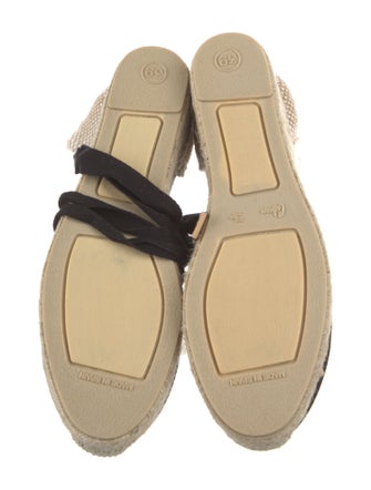 Castañer Canvas Animal Print D'Orsay Flats