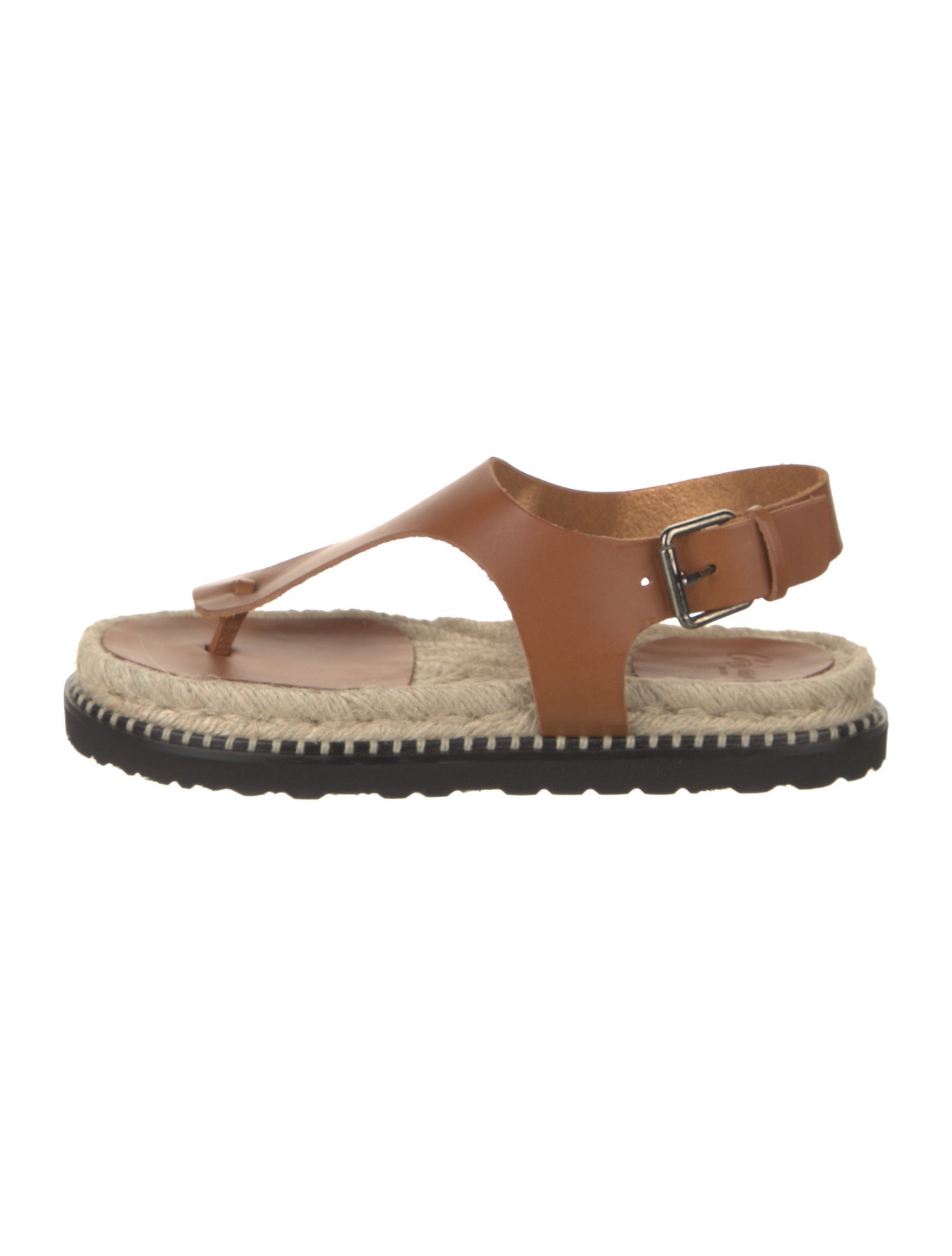 Castañer Leather Braided Accents Espadrilles