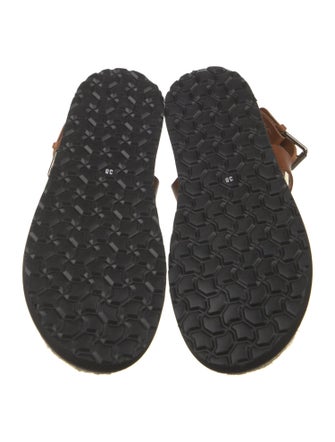 Castañer Leather Braided Accents Espadrilles