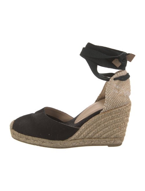 Castañer Canvas Printed D'Orsay Flats