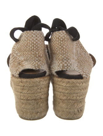 Castañer Colorblock Pattern Espadrilles