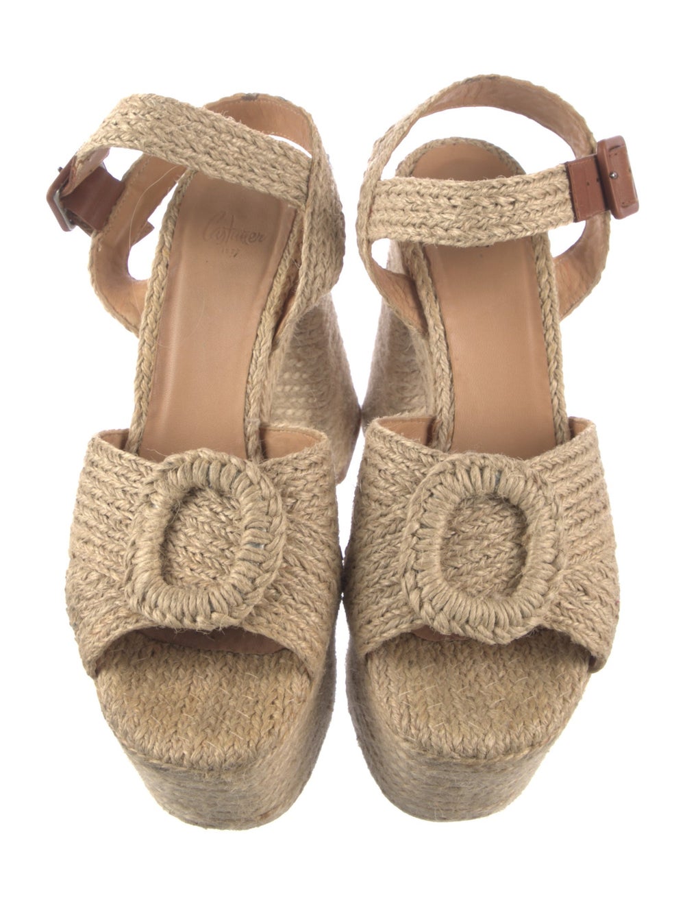 Castañer Espadrilles Neutrals Patterned Platform … - image 3