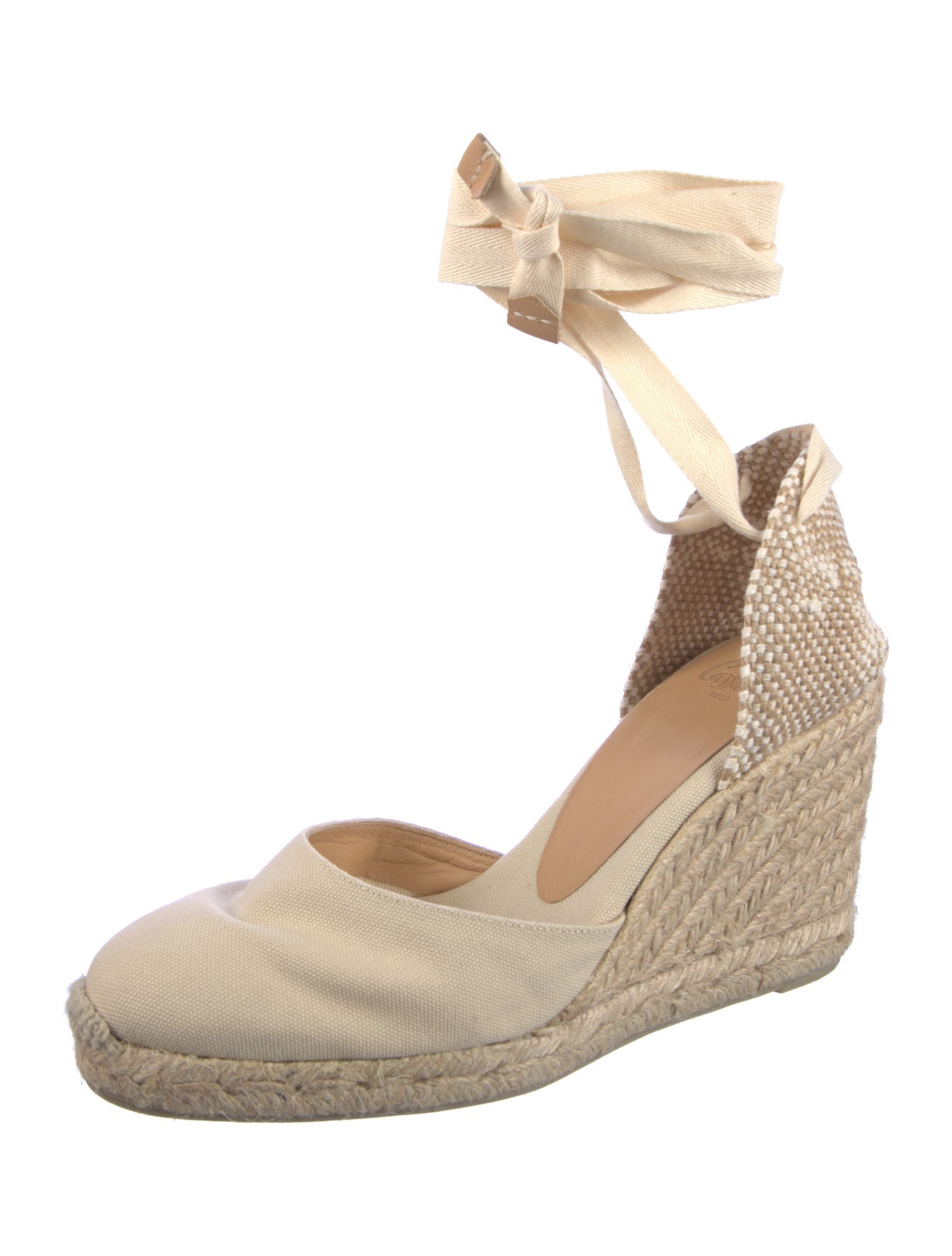 Castañer Canvas Braided Accents Espadrilles