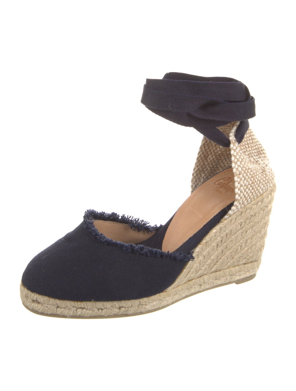 Castañer Canvas Colorblock Pattern Espadrilles - image 2