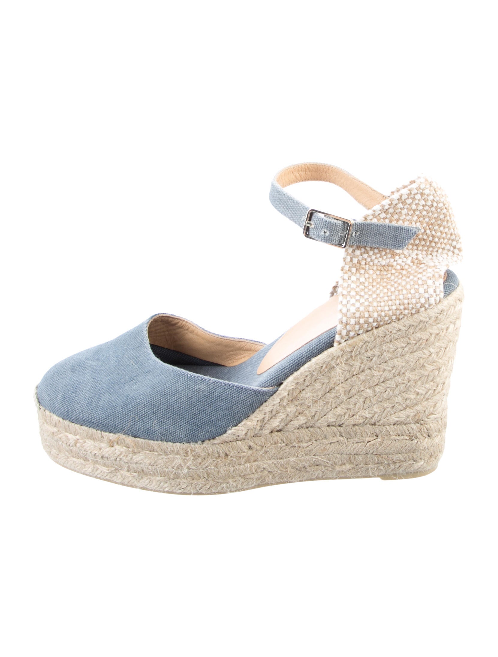 Castañer Canvas Braided Accents Pumps