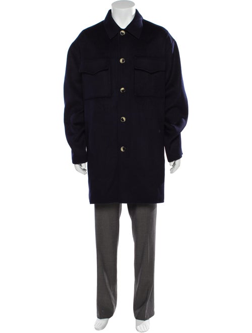 Nanushka 2019 Rhys Overcoat w/ Tags Black