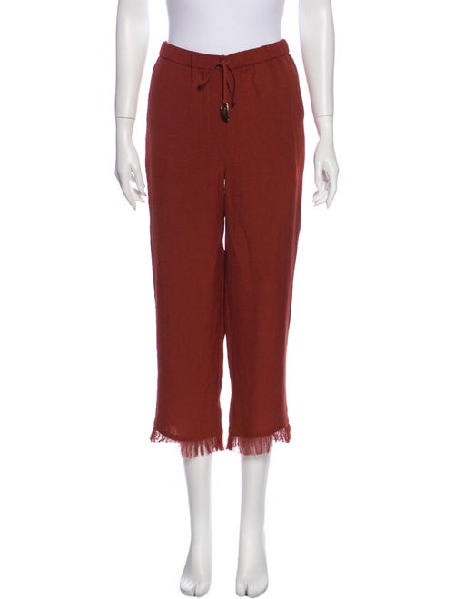 Nanushka Straight Leg Pants Orange
