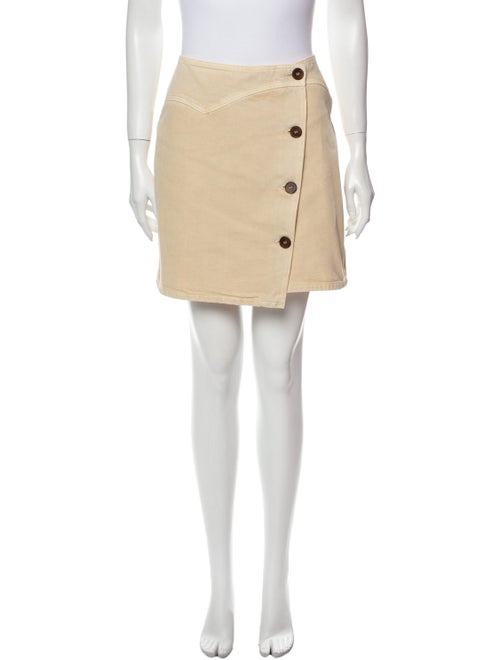 Nanushka Mini Skirt Brown