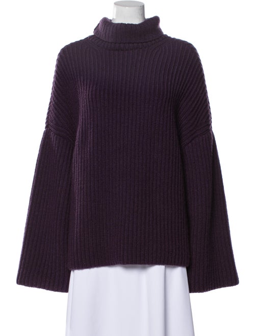 Nanushka Virgin Wool Turtleneck Sweater Wool