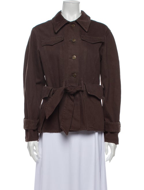 Nanushka Utility Jacket Brown