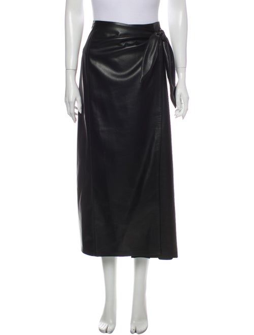 Nanushka Midi Length Skirt Black