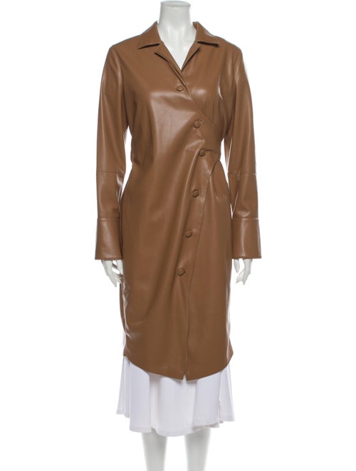 Nanushka Midi Length Dress Brown