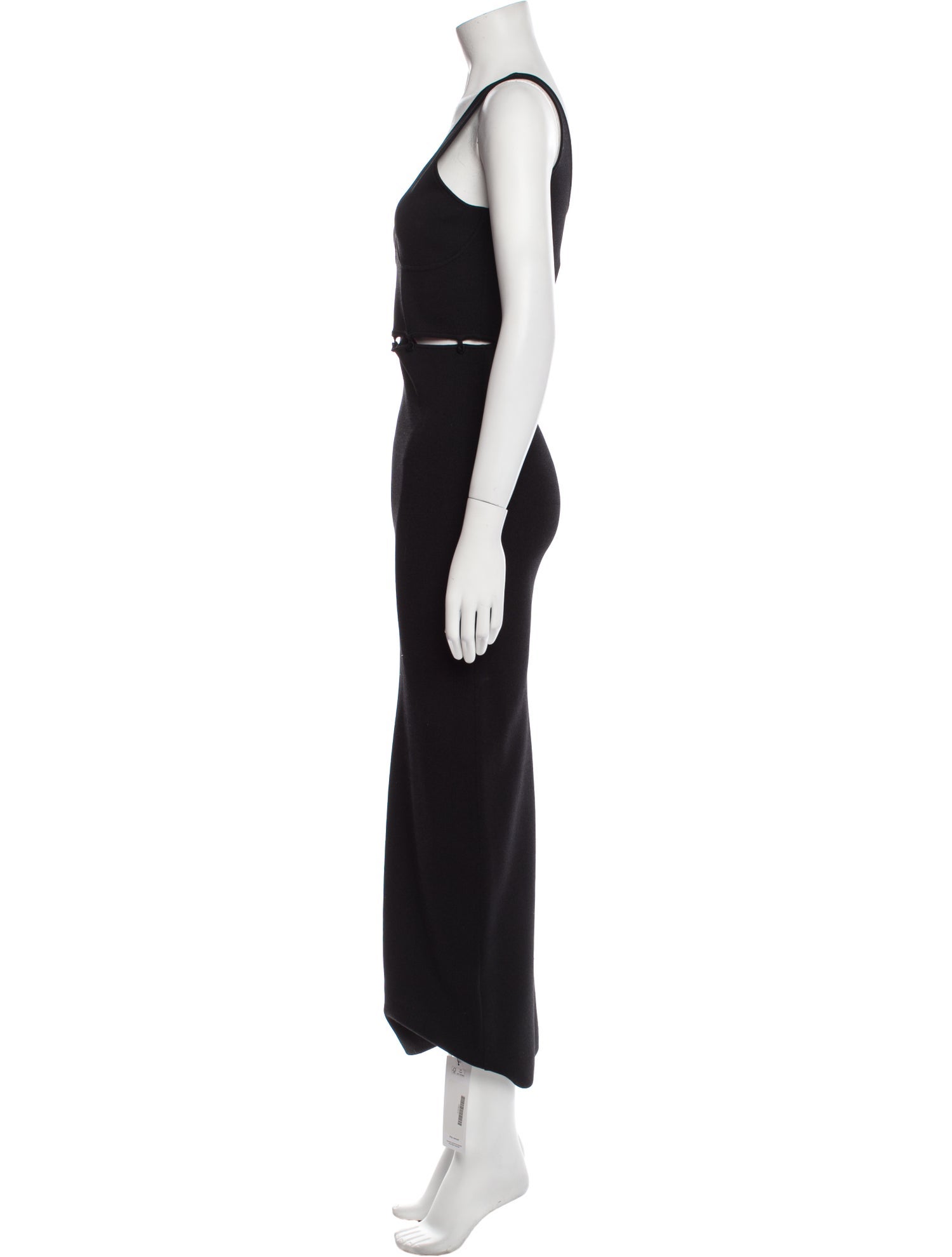 Nanushka V-Neck Long Dress