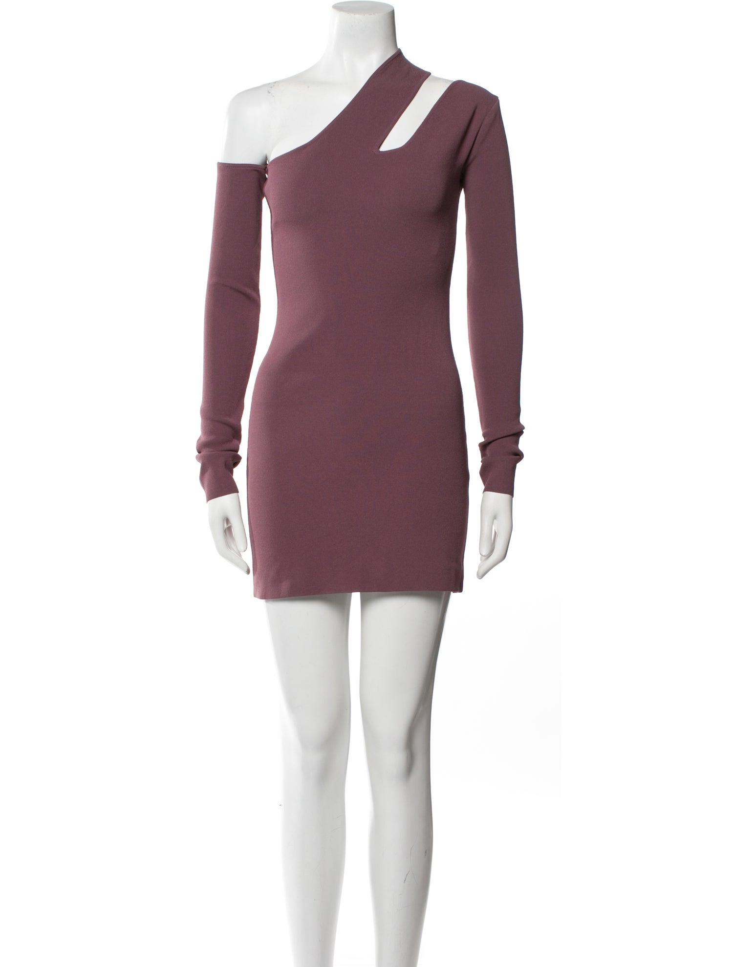 Nanushka One-Shoulder Mini Dress