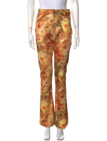 Nanushka Pants Printed Wide Leg XXS