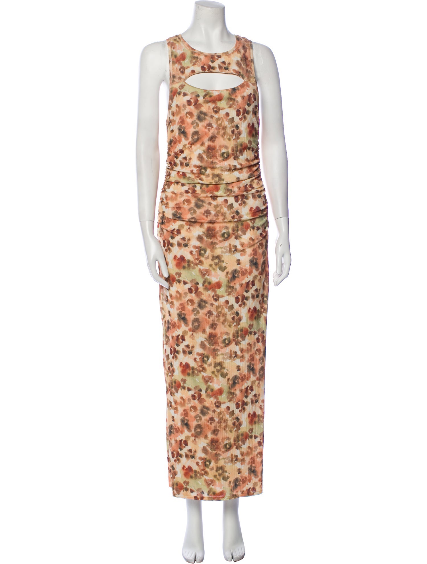 Nanushka Floral Print Long Dress