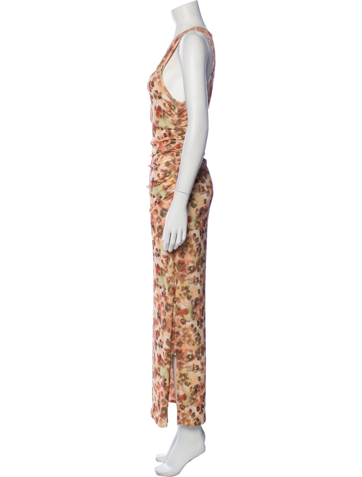 Nanushka Floral Print Long Dress