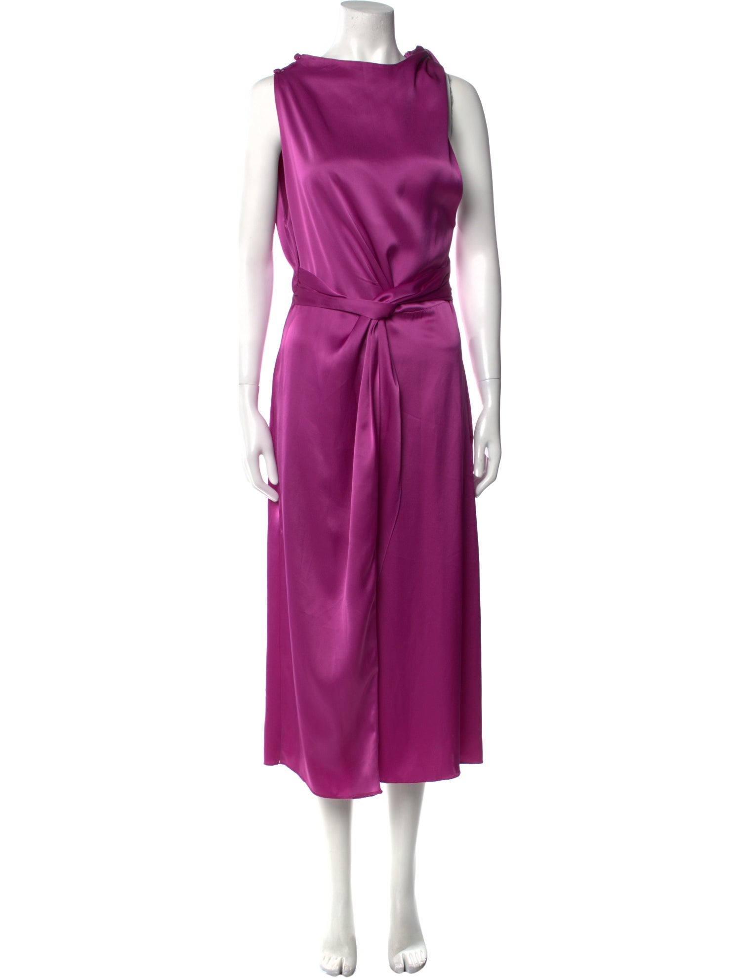 Nanushka Cowl Neck Long Dress