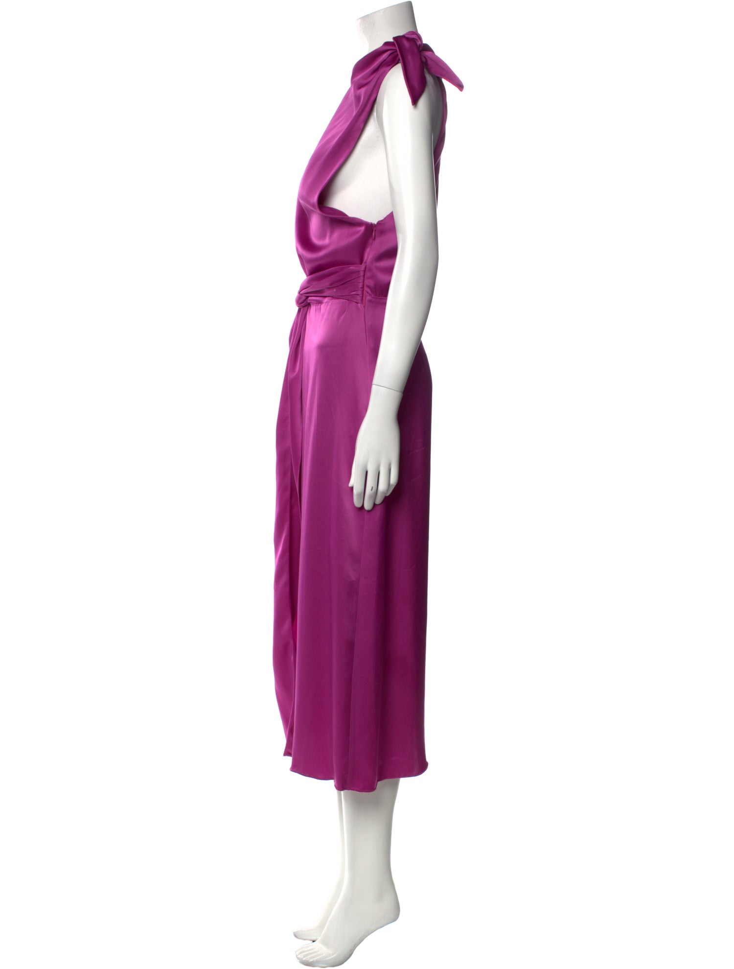 Nanushka Cowl Neck Long Dress