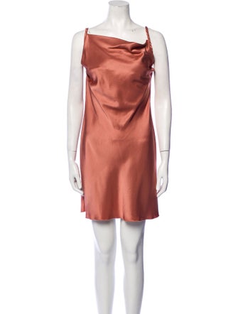 Nanushka Cowl Neck Mini Dress