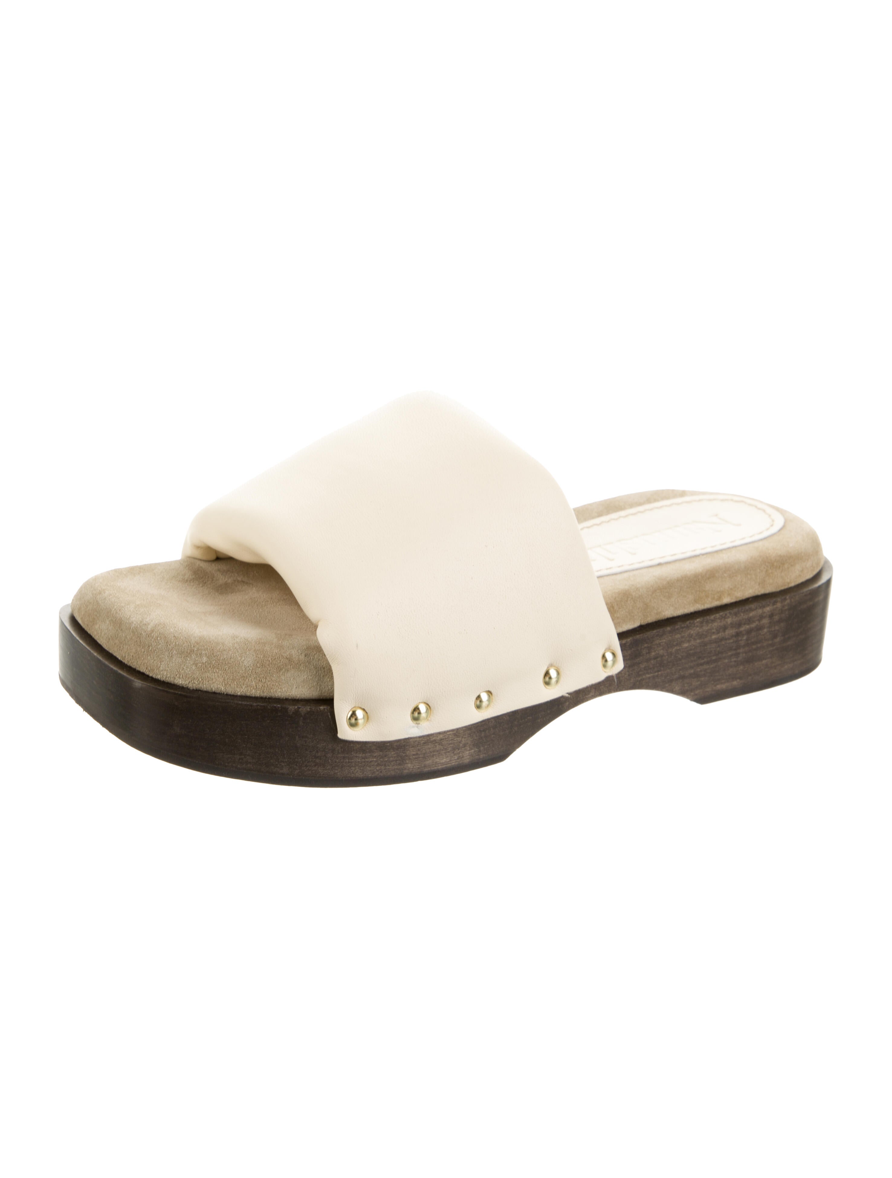 Nanushka Leather Slides