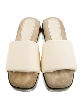 Nanushka Leather Slides