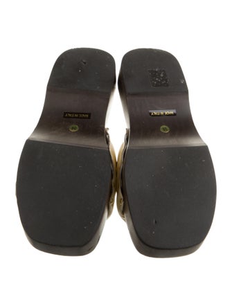 Nanushka Leather Slides
